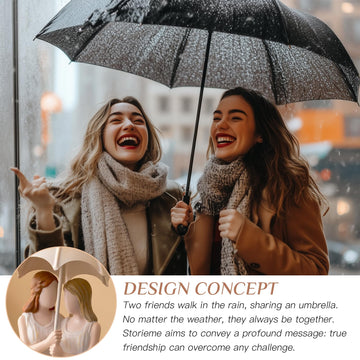 Storieme Best Friend Birthday Gifts For Women: Unique Friendship Sisters Gifts From Sister Bestie Bff Figurines