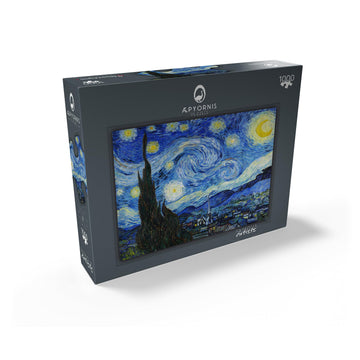 MyPuzzle The Starry Night 1889 by Vincent Van Gogh - enhanced 1000 Piece Jigsaw Puzzle for mature-themeds