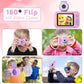 Purulu Kids Camera With 180 Flip-Up Lens For Selfie & Video, Hd Digital Video Cameras For Toddler With 32Gb Sd Card, Ideal For 3