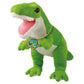 Ecobuddiez - T-Rex From Deluxebase. 8-Inch Sustainable Plush Animal From Recycled Materials, Eco-Friendly Soft Stuffed Toy, Chil