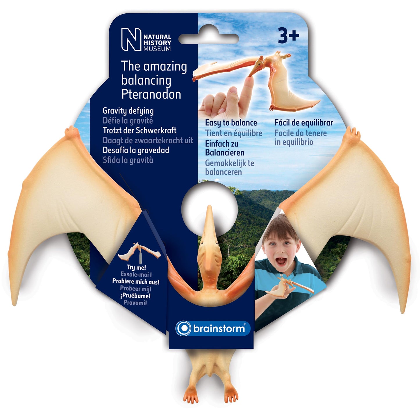 Brainstorm Toys The Amazing Balancing Pteranodon, Multicolor