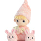Aurora World Precious Moments Prayer Girl With Sound Spanish Plush,, 9.5 Inches