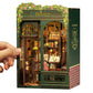CUTEBEE Book Nook Kit  DIY Miniature House Kits for mature-themed and Teens  Dollhouse Mini Booknook House Bookshelf Decor  DIY Craft Gifts for Family and Friends(Owl Bookstore)