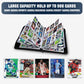 HESPLUS Hockey Card Binder  9-Pocket Cards Holder Trading Card Binder Fits 900 Cards With 50 Removable Double Sided Sleeves  Cards Album Case for Sports Game Trading Cards Display Storage Collection