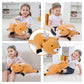 Webingo Weighted Stuffed Animals, 24'' Weighted Deer Plush Toy 4.2 Lb Soft Pillow Cute Giant Plushie Gifts For Kids & Adults(Dee