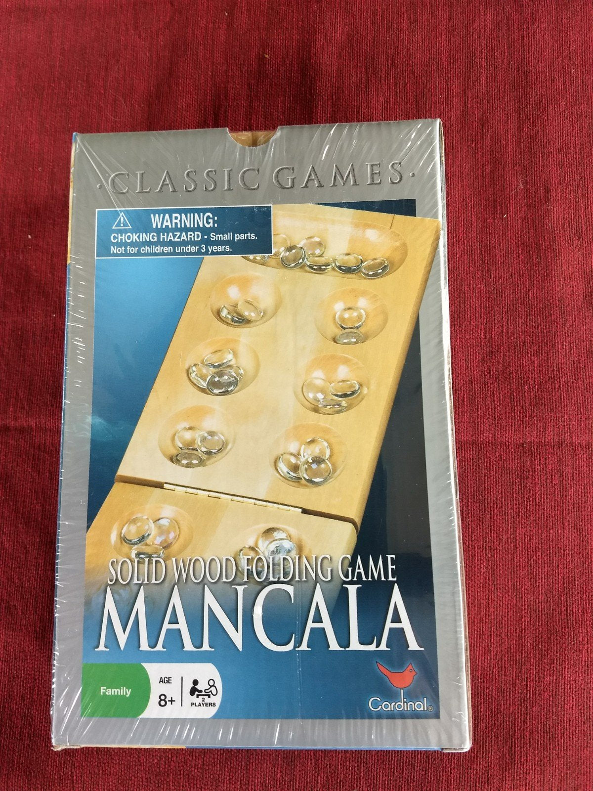 Mancala Solid Wood Folding Game By Cardinal Family Game Oldest Game In World
