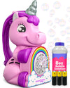 Move2Play Unicorn Bubble Blower - Bubble Machine Toy for Kids, Ages 2-5, Plastic, Perfect Christmas Gift