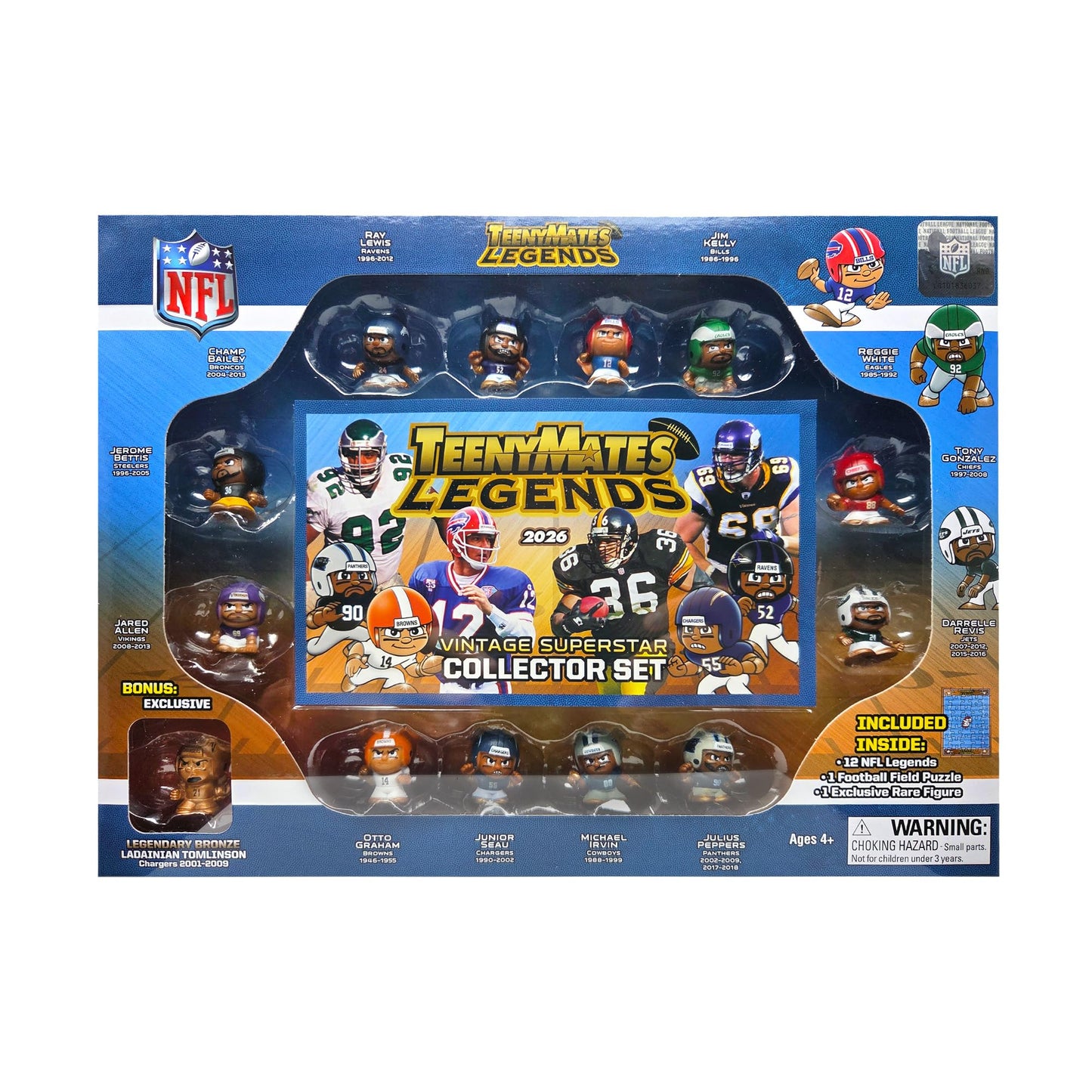 Party Animal NFL Legends TeenyMates Gift Set Series 4