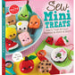 Klutz Sew Mini Treats Craft Kit, 8 Length x 1.5 Width x 9 Height