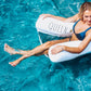 Rae Dunn x CocoNut Float mature-themed Hck Float - Queen Bee Theme - mature-themed Size Multipurpose Inflatable Drifter  Saddle Float & Lounge Chair - Versatile Ride-On for Summer & Swim Parties