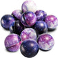Galaxy Stress Balls For Kids - Pack Of 50 Bulk - Squeeze Anxiety Fidget Sensory Balls For Children With Outer Space Theme, Great Toys For Party Favors And Birthday Party Supplies