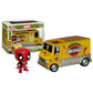 Funko Pop Rides: Deadpool'S Chimichanga Truck Action Figure