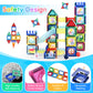 Cyddup Magnetic Building Tiles, 158 Pcs Magnetic Tiles For Kids Ages 3-5, 3D Magnet Building Blocks Set, Stem Learning, Educatio