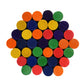 60 Pieces Rhythm Sticks For Kids Bulk, 12 Inch Wood Lummi Sticks Music Classroom Percussion Instruments, 6 Colors