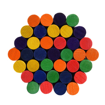 60 Pieces Rhythm Sticks For Kids Bulk, 12 Inch Wood Lummi Sticks Music Classroom Percussion Instruments, 6 Colors