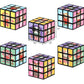 WorldBazaar Valentine's Day Cards - 24 Packs Animal Puzzle Flip Cubes for Kids, Classroom Exchange Gift, Valentine Party Supplies