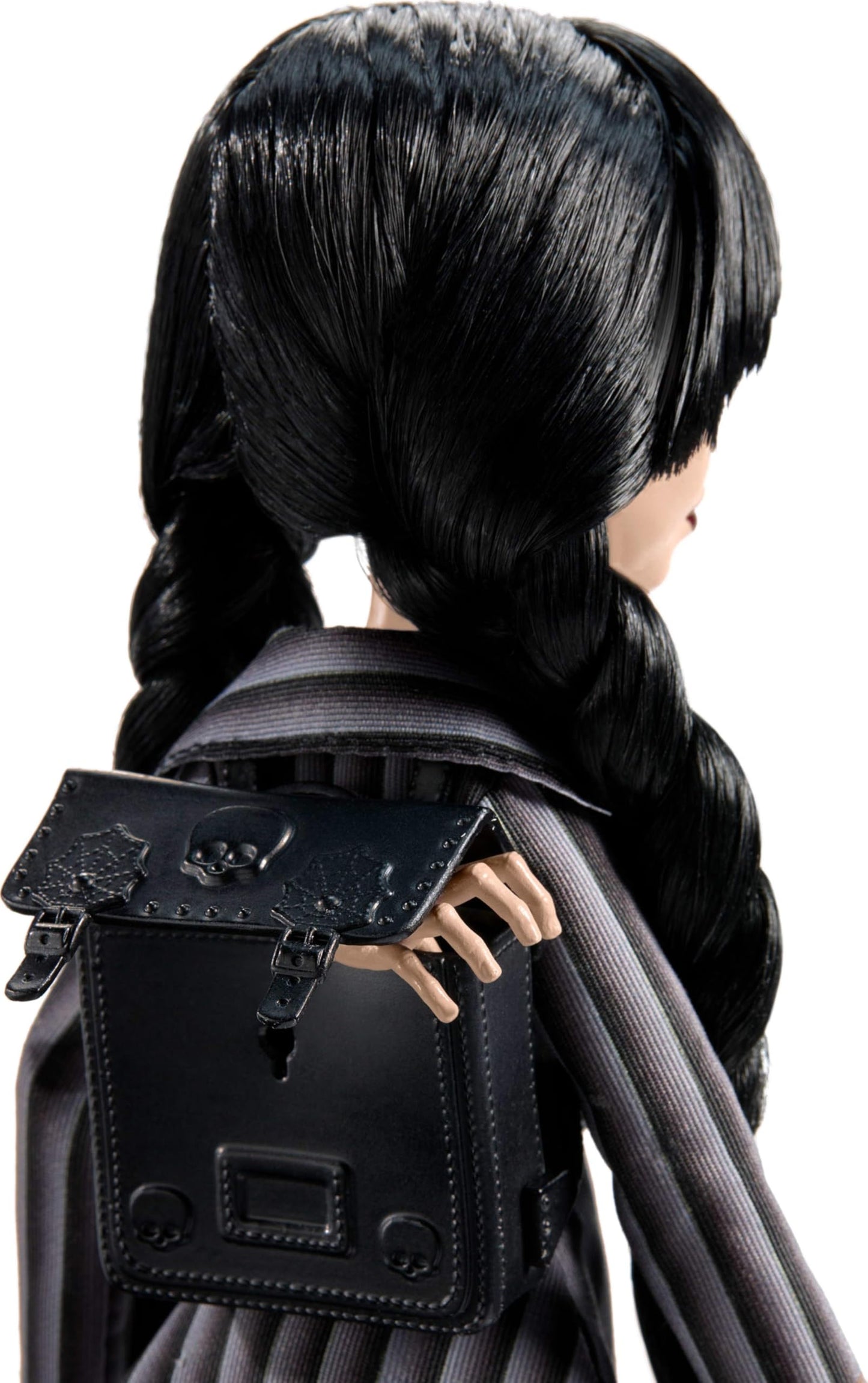 Monster High Wednesday Doll - Collectible Addams Family Figure with Accessories, Black Nevermore Academy Uniform, Model HXJ04