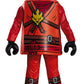 Kai Deluxe Ninjago Lego Costume, Large/10-12