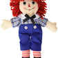 Aurora Bundle of 2 Classic 16 Raggedy Ann & Andy Dolls - Multi-color Soft Plush Toys for Kids