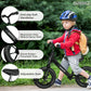 Bobike Toddler Balance Bike Toys For 2 To 5 Year Old Girls Boys Adjustable Seat And Handlebar No-Pedal Training Bike Best Gifts For Kids (Black)