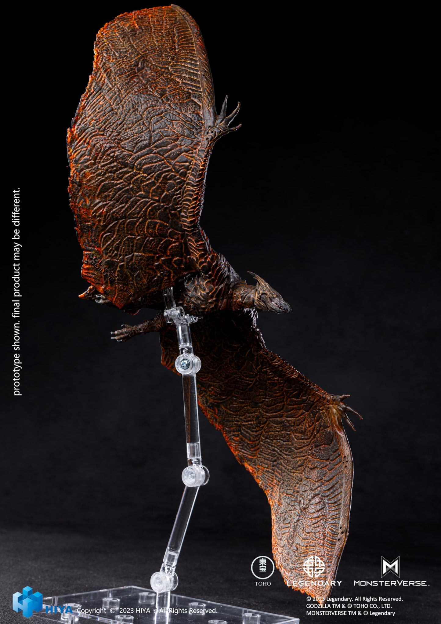 Hiya Toys Godzilla: King of Monsters - Rodan (Flameborn) Exquisite Basic Previews limited availability Action Figure