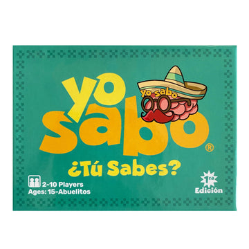 Yo Sabo: Family Friendly Bilingual Card Game For Game Nights - Hilarious Challenges, Trivia & Spanish Learning Fun For All Ages