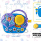 Ekids Ms Rachel Karaoke Microphone With Boombox For Fans Of Toddler Toys, Kids Karaoke Machine With Built In Music