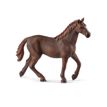 Schleich Horse Club, Realistic Toys For Girls And Boys, English Thoroughbred Mare Horse Figurine, Ages 5+