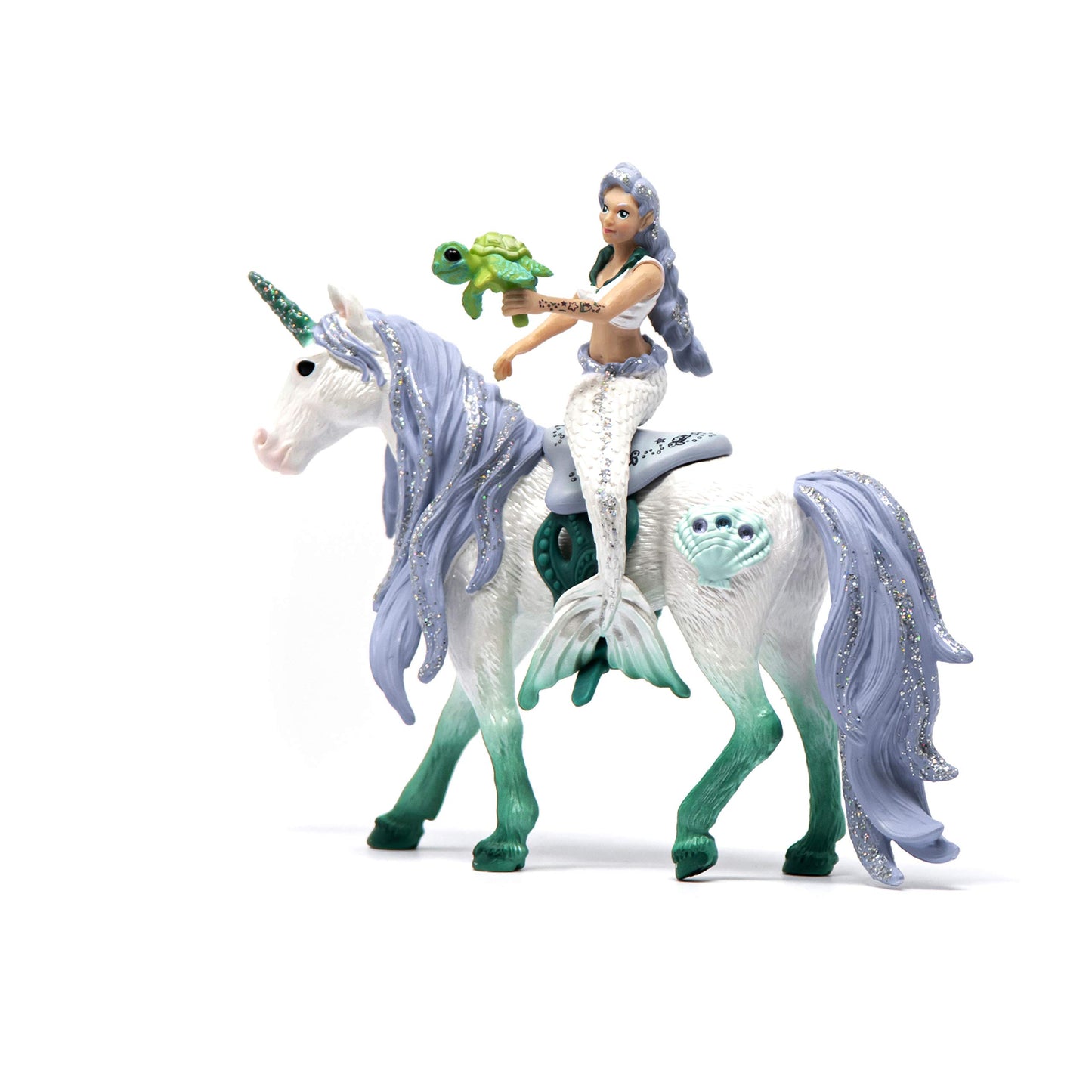 Schleich Bayala, Mermaid Unicorn Toys For Girls And Boys, Mermaid Doll Riding On Sea Unicorn, Ages 5+