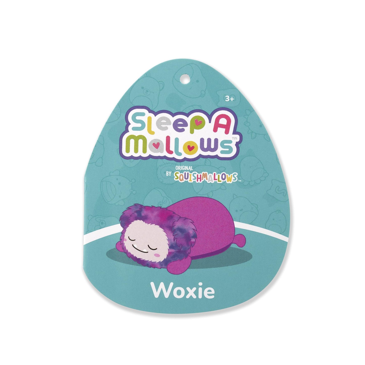 Squishmallows Original 12In Woxie The Magenta Bigfoot Sleepamallows - Official Jazwares Plush (Medium-Sized)