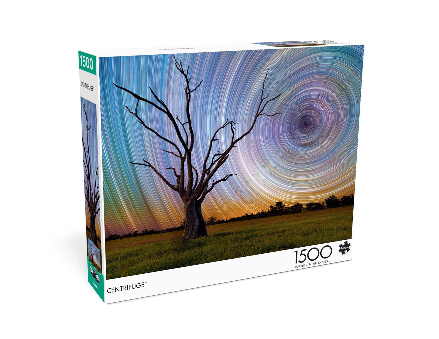 Buffalo Games Centrifuge 1500 Piece Jigsaw Puzzle - Large Multicolor Paper Puzzle for Adults - Perfect for Game Nights
