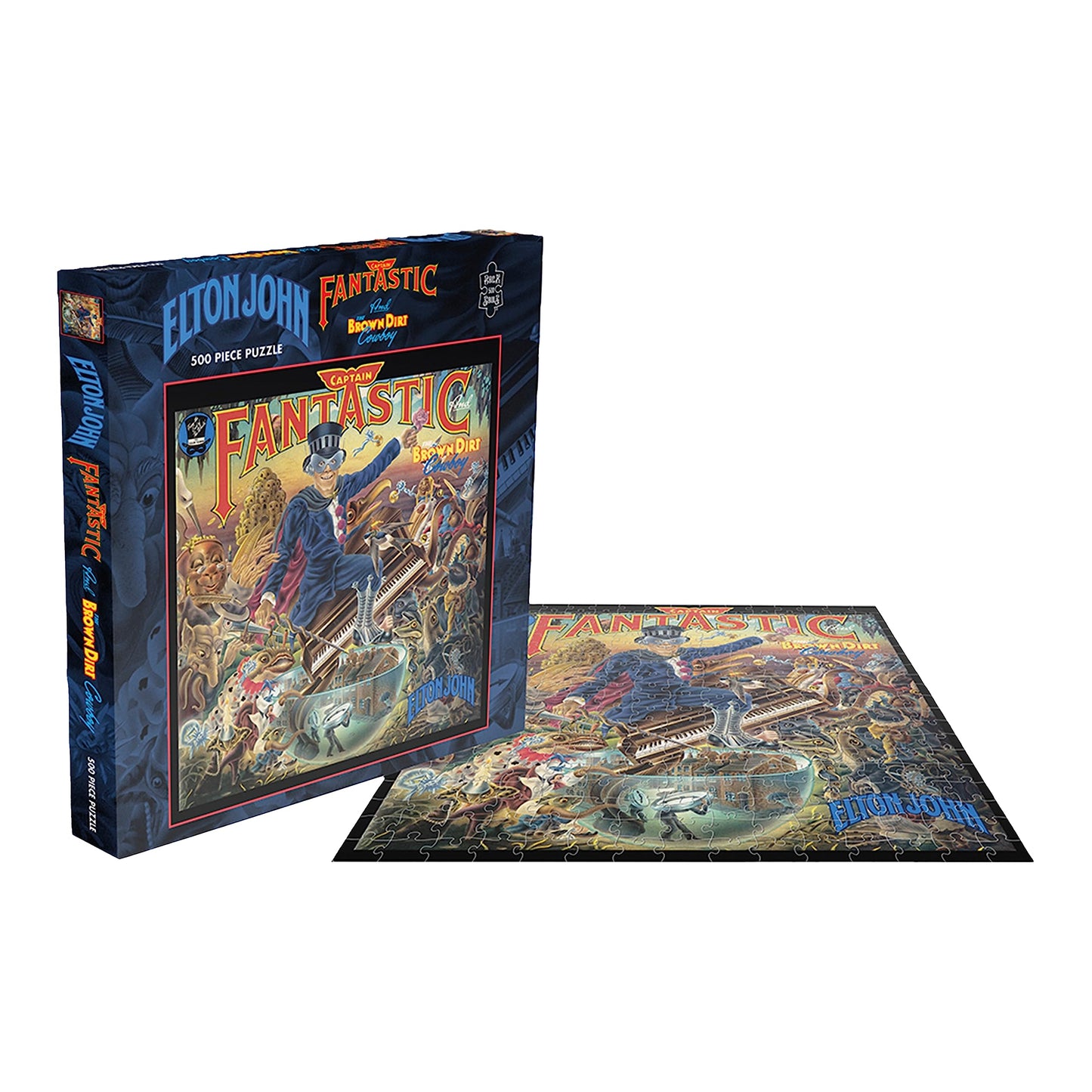 Rocksaws - Rock Saws Elton John Captain Fantastic And The Brown Dirt Cowboy (500 Piece Jigsaw Puzzle)