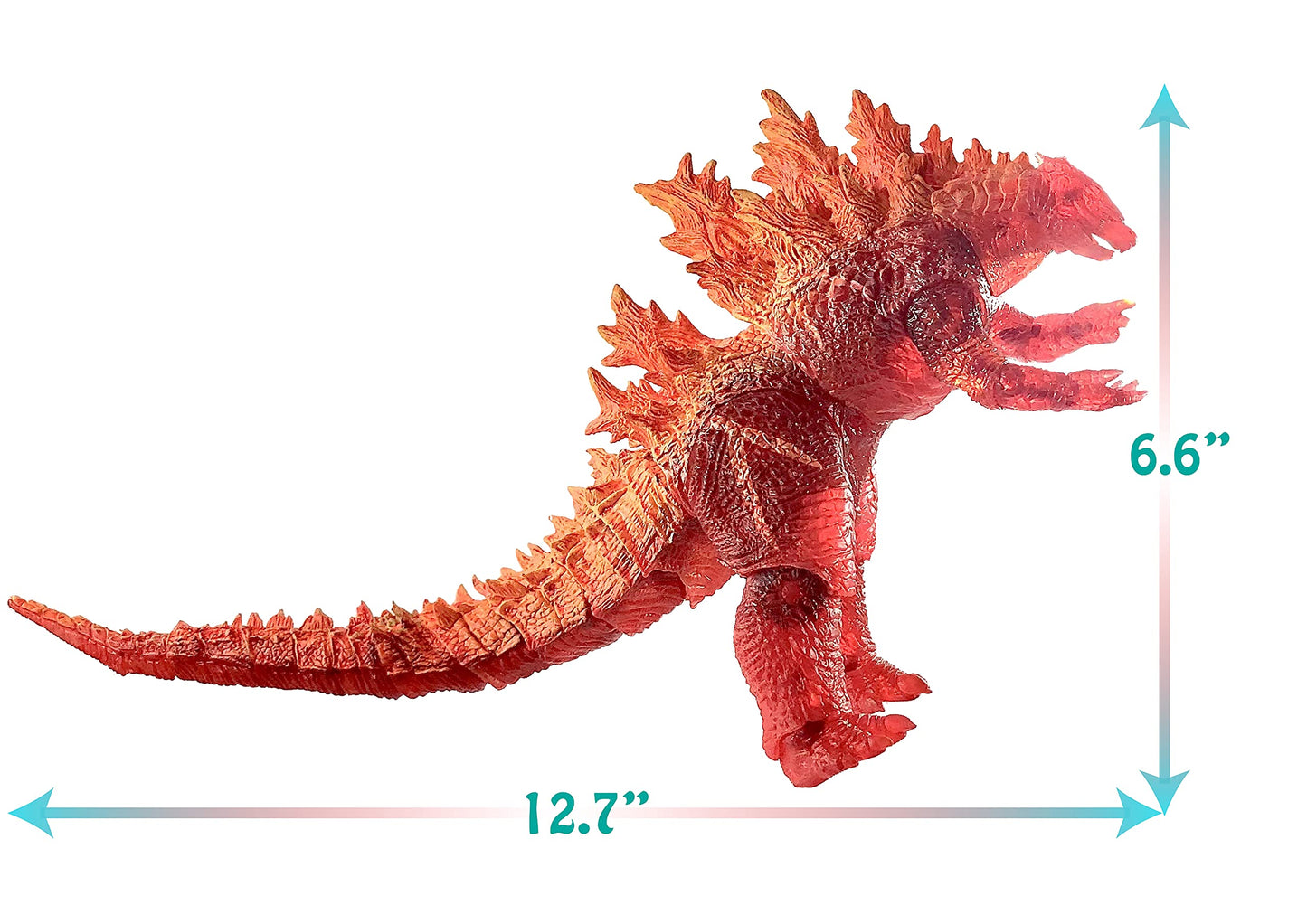 TwCare limited availability Burning Godzilla Action Figure  Not Toys  Very Breakable  for Display & Decoration  Gentle USE ONLY  2021 Movie Series King of The Monsters Movable Joints Birthday Party Gift
