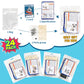 Movinpe Valentines Day Gifts For Kids Classroom School - 24 Sets Stem Kits With Valentines Cards, Wood Craft Science Kit Valenti