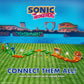 Sonic The Hedgehog Go Go Racers Deluxe Playset with Diecast Super Sonic Figure, Unique Size, Plastic Material