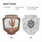 Lantern Press Mini Shaped mature-themed Jigsaw Puzzle  Protect Our National Parks (Saguaro)