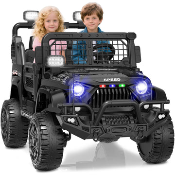 YunTopKids 24V Ride on Toys for Big Kids, 2 Seater Ride on Jeep Car with Remote Control, 800W Power Car Wheels 24 Volt Big Truck