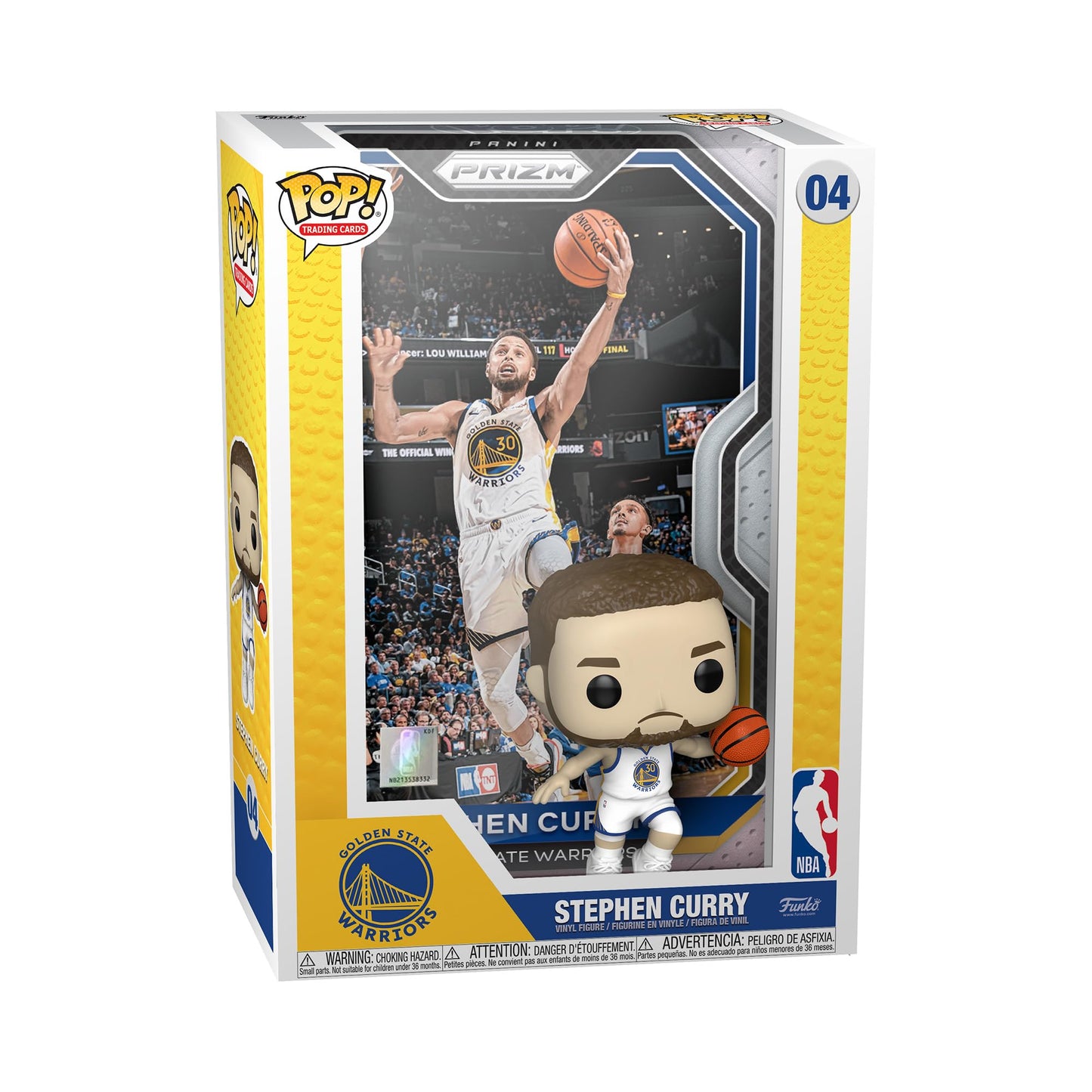 Funko Pop! NBA Trading Cards - Stephen Curry - Vinyl - Multicolor - Model 60527