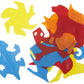 Roylco Tessellations Animal Templates, Assorted Designs, Pack of 12