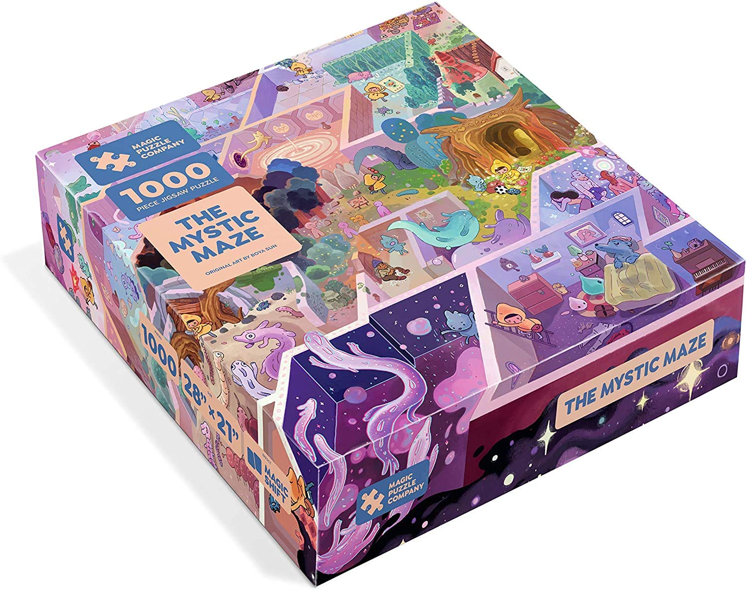 The Mystic Maze • 1000-Piece Jigsaw Puzzle From The Magic Puzzle Company • Series One