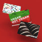 Vegan Not Vegan Game - Guess The Vegan Products Fun Flash Card Game - Fun Yes Or No Guessing Game - Suitable For Family, Kids, Teenagers & Adults