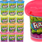 Ja-Ru Scented Flarp Noise Putty For Kids (24 Units Assorted) Fart Noise Maker. Hand Therapy Putty. Stress Relief Toy. Slime Party Favors & Goody Bag Stuffers. 10041-24P