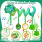 Baby Car Seat Toys Activity Stroller Toy For Boys Girls 0 3 6 9 10 12 Months, Spiral Hanging Plush Toys, Baby Shower Thank You G