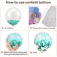 18Pcs Happy Birthday Balloons Decorations Teal Blue White 21St Birthday Balloons Decoration Happy 21St Birthday Confetti Latex B