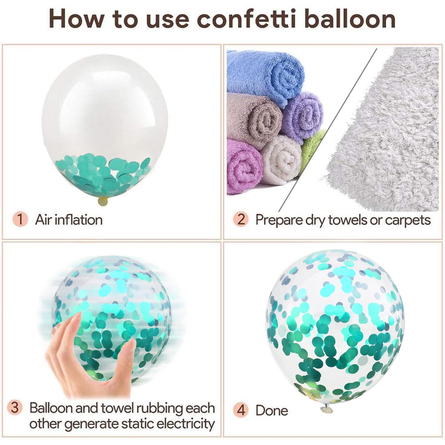 18Pcs Happy Birthday Balloons Decorations Teal Blue White 21St Birthday Balloons Decoration Happy 21St Birthday Confetti Latex B