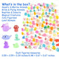 200 Pcs Mini Resin Animal Set - 32 Styles Glow in The Dark Tiny Figurines for Fairy Garden  Party Favors  Dollhouse  Terrariums & DIY Decor