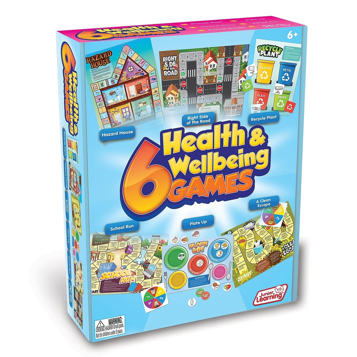 Junior Learning Health And Wellbeing Games Set