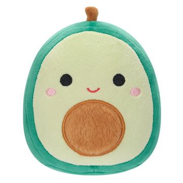 Squishmallows Original 5-Inch Austin Avocado Plush - Soft Polyester Toy, Green Color, Model SQCR06142