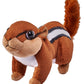 Wild Republic Pocketkins Eco Chipmunk, Stuffed Animal, 5 Inches, Plush Toy, Made from Recycled Materials, Eco Friendly