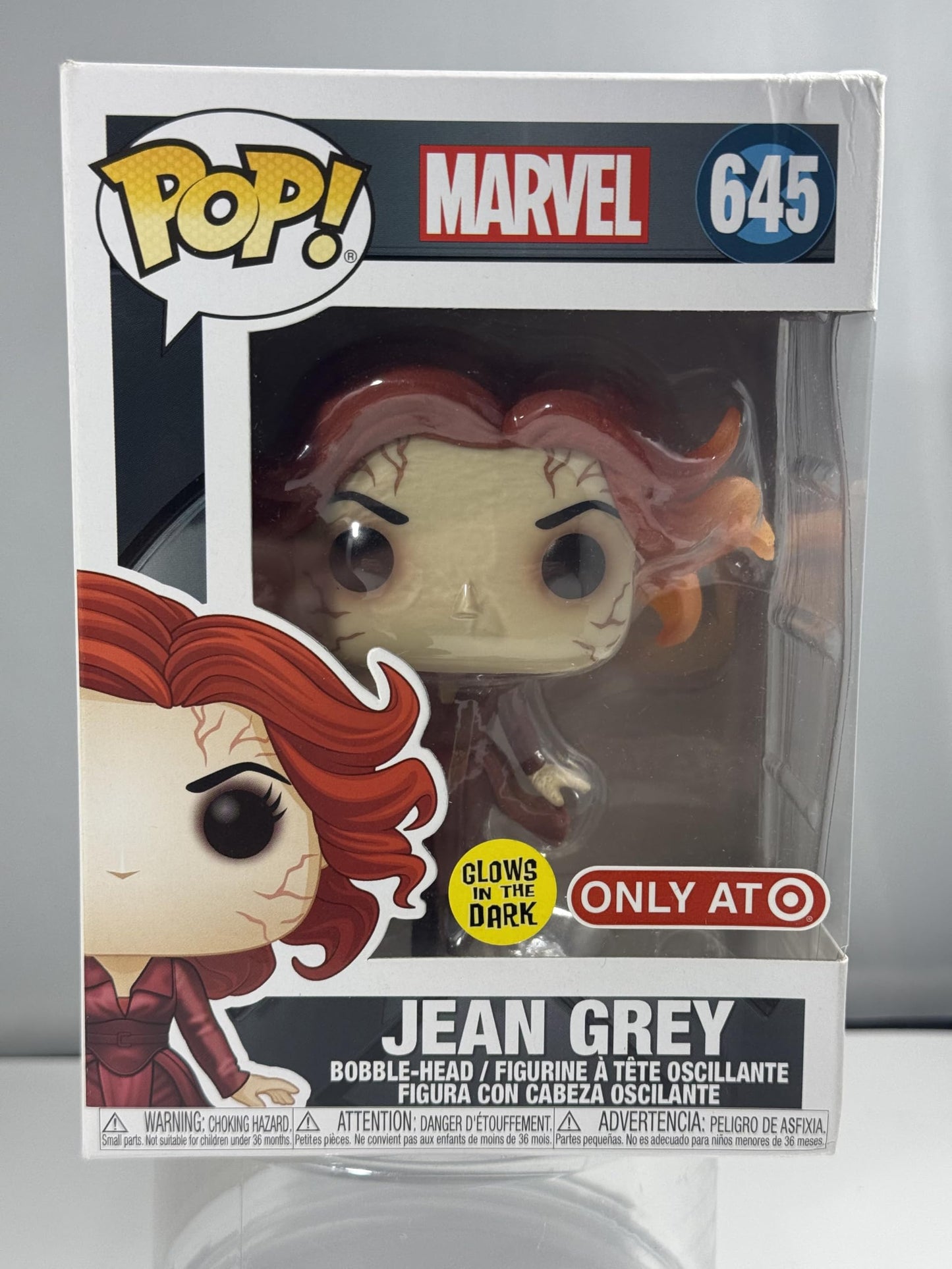 Funko POP! Marvel #645 - Jean Grey [GITD] limited availability